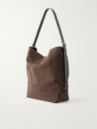 LEMAIRE - Leather-Trimmed Canvas Tote Bag