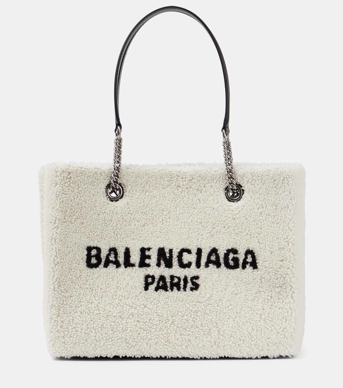 Balenciaga shearling bag best sale