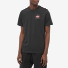 Air Jordan Men's Flight Essential Signature T-Shirt in Black/White/Gym Red