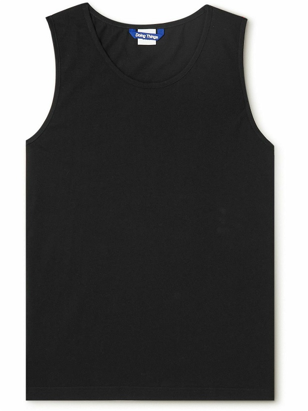 Photo: Outdoor Voices - Everyday Cotton-Jersey Tank - Black