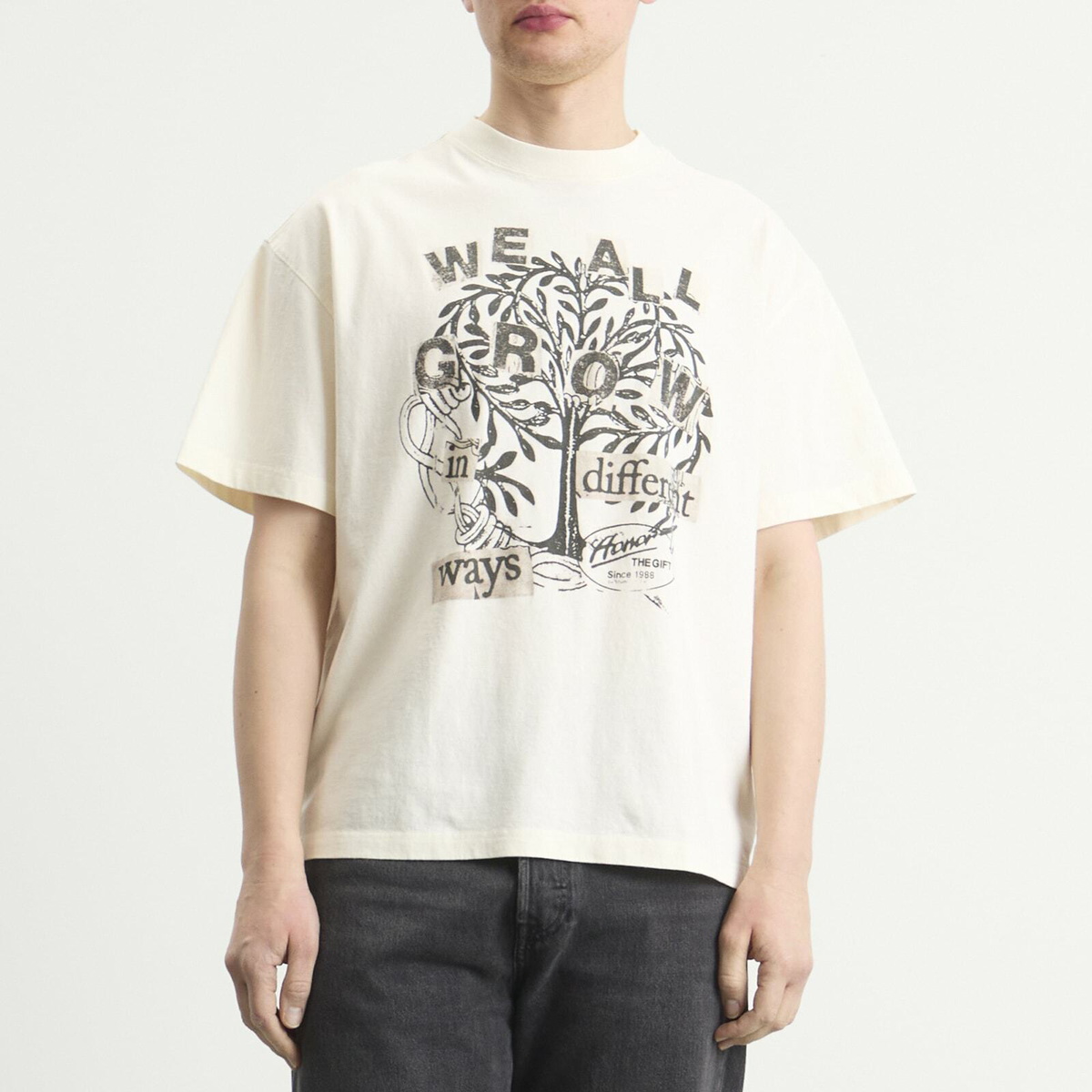 Honor the Gift Men's We All Grow T-Shirt in White