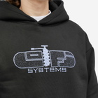 Lo-Fi Men's Process Hoodie in Black