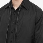 Comme des Garçons Homme Men's Nylon Zip Jacket in Black