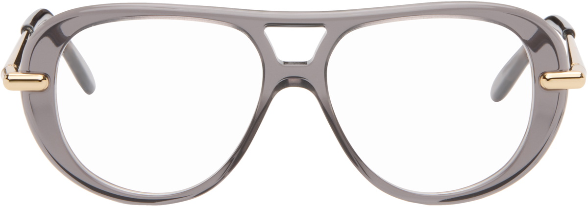 LOEWE Gray Slim Glasses