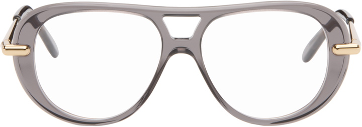 Photo: LOEWE Gray Slim Glasses
