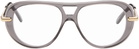 LOEWE Gray Slim Glasses