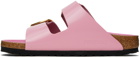 Birkenstock Pink Arizona Big Buckle Sandals