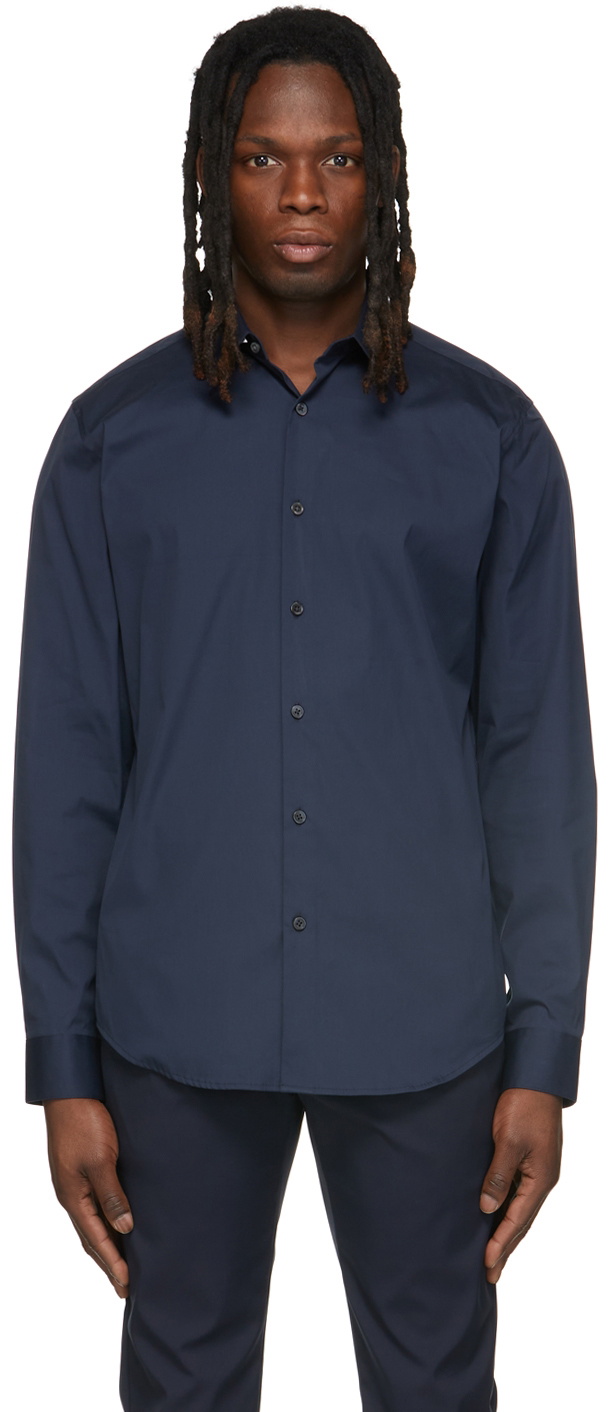 Theory Navy Sylvain Shirt