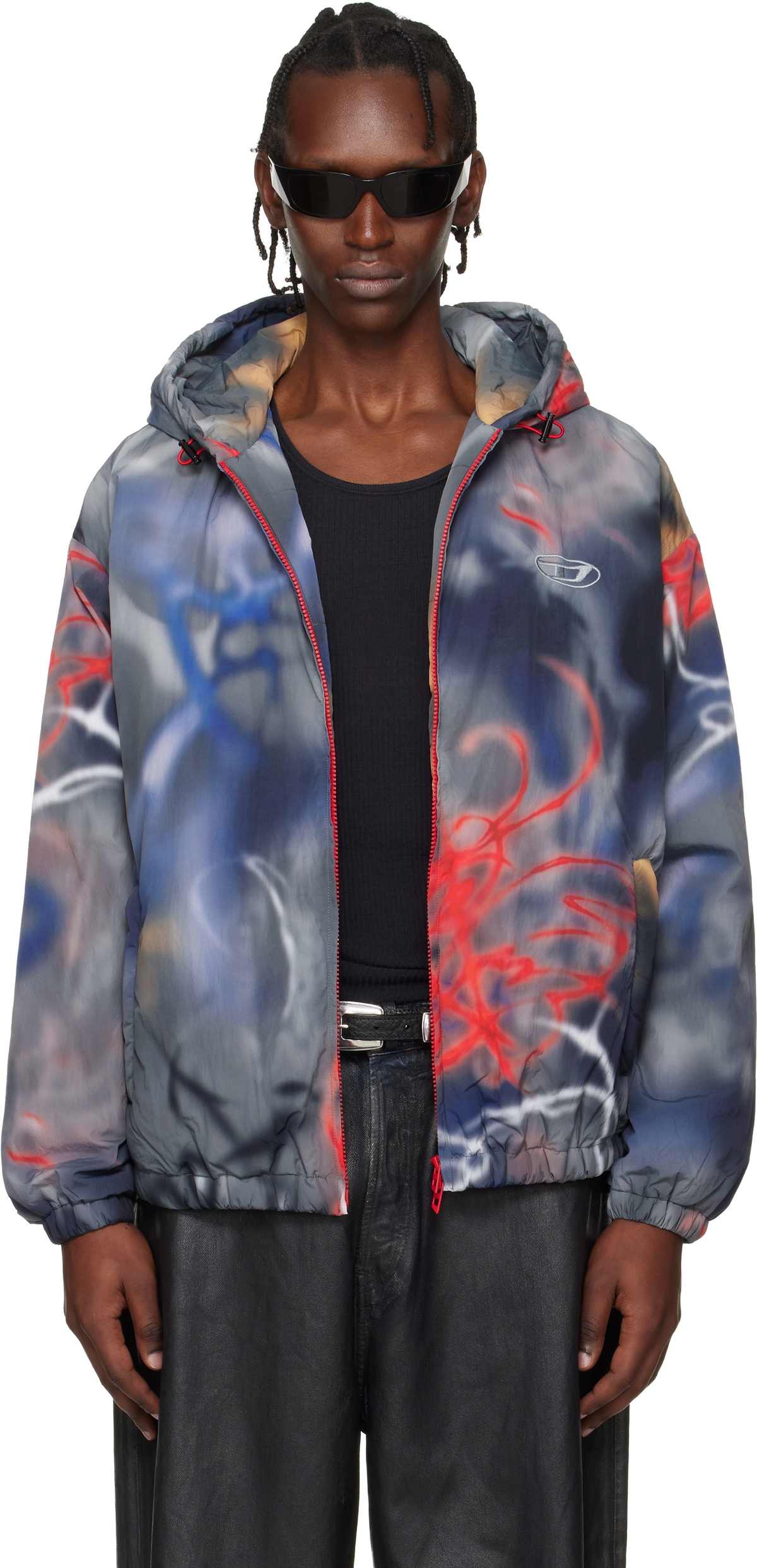 Diesel Brown & Black J-Blink Jacket Diesel
