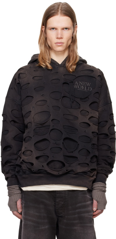 Photo: ALEXANDER DIGENOVA Black 'A New World' Hoodie