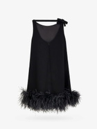 Valentino Dress Black Womens