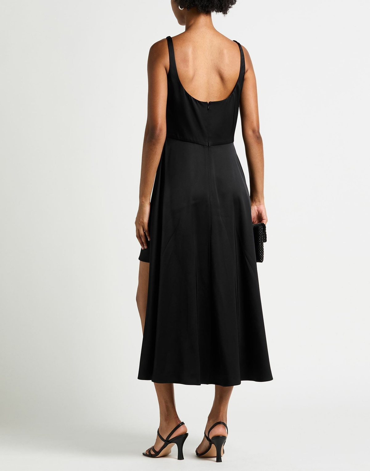 Mcqueen Womens Midi dress in Black
