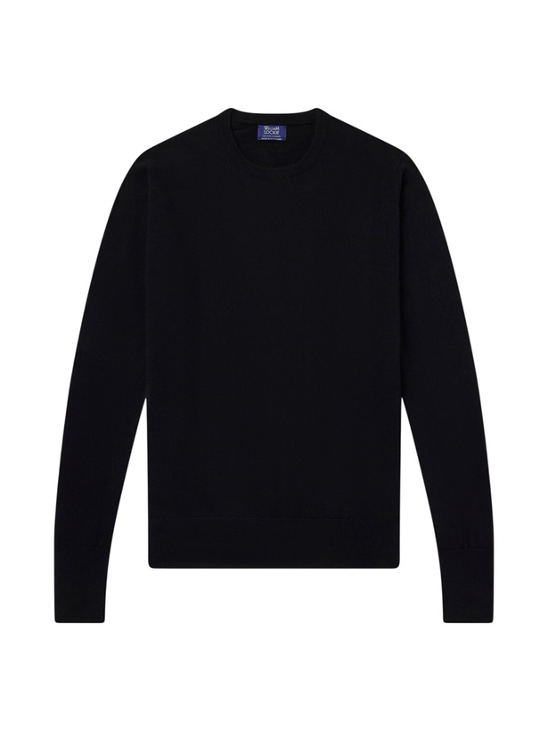 Photo: William Lockie - Cashmere Sweater - Black