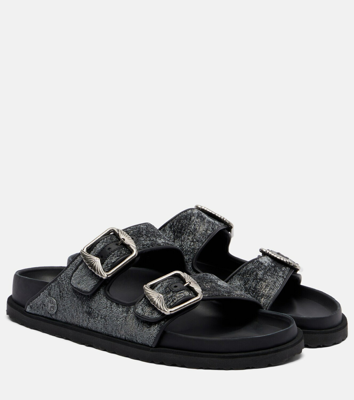 Birkenstock 1774 Arizona velvet sandals