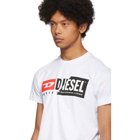 Diesel White Diego-Cuty T-Shirt