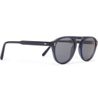 Cubitts - Tonbridge Aviator-Style Acetate Sunglasses - Blue