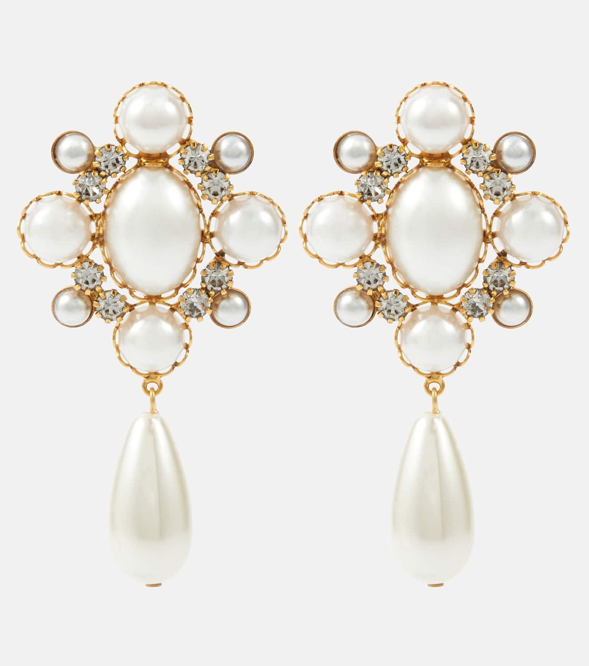 Jennifer Behr Jubilee faux pearl drop earrings Jennifer Behr