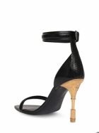 BALMAIN - 95mm Moneta Patent Leather Sandals