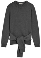 JW Anderson Waist Tie Wool-blend Jumper Grey