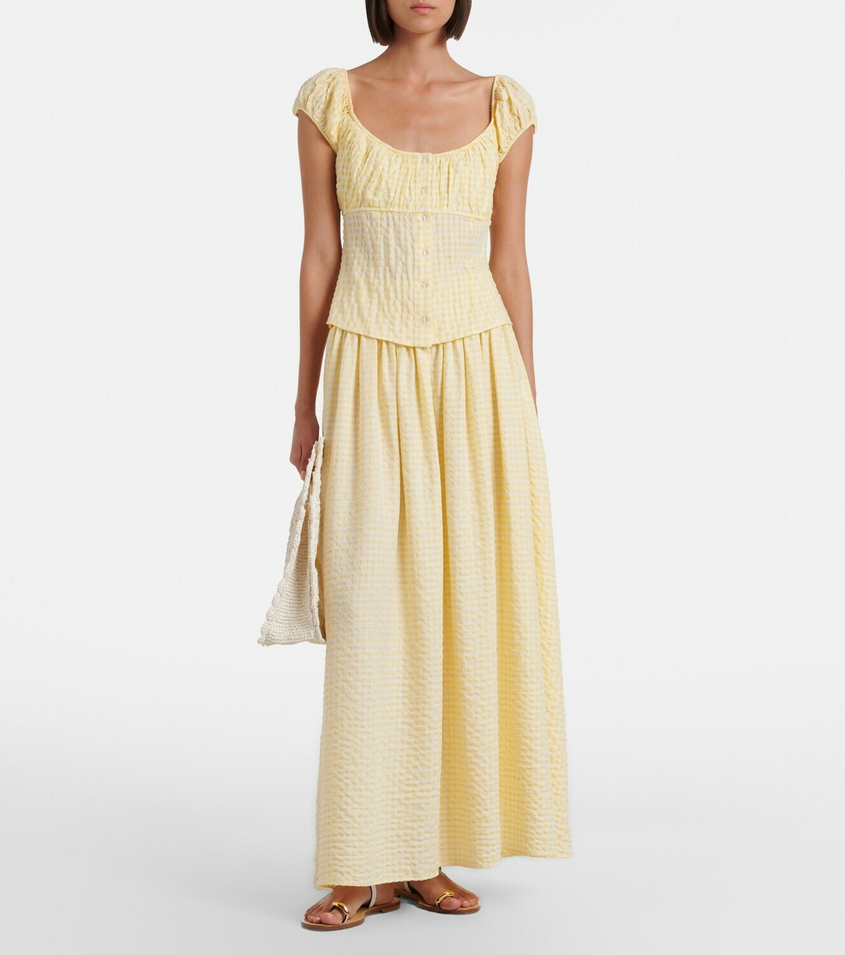 Montce Millie gingham top