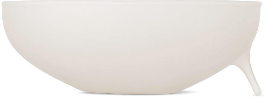 Los Objetos Decorativos Off-White Opal Incense Holder