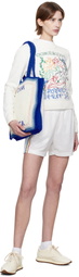 Casablanca White Embroidered Sweater