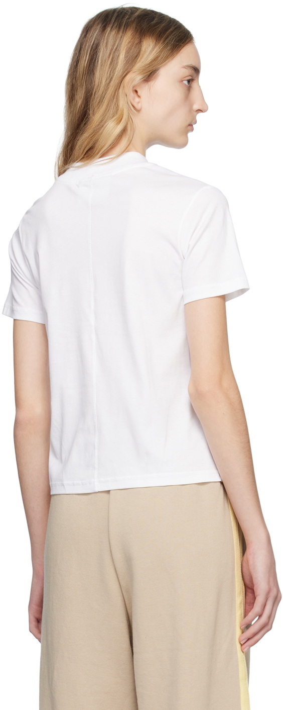 Song for the Mute White Front Split T-Shirt