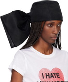 VAQUERA Black Bow Beanie
