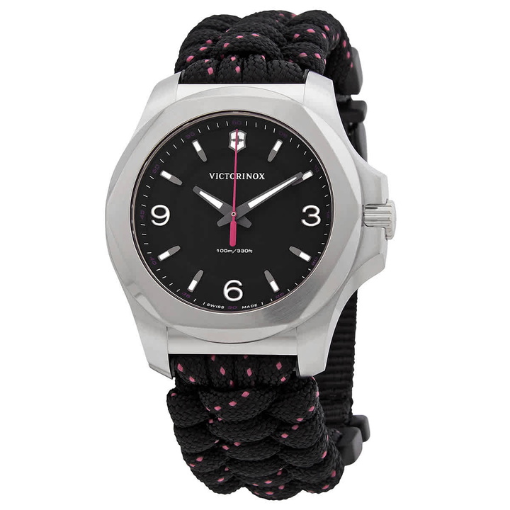 Photo: Victorinox Quartz Black Dial Ladies Watch 241918