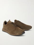 OFFICINE CREATIVE - Race Suede Sneakers - Green