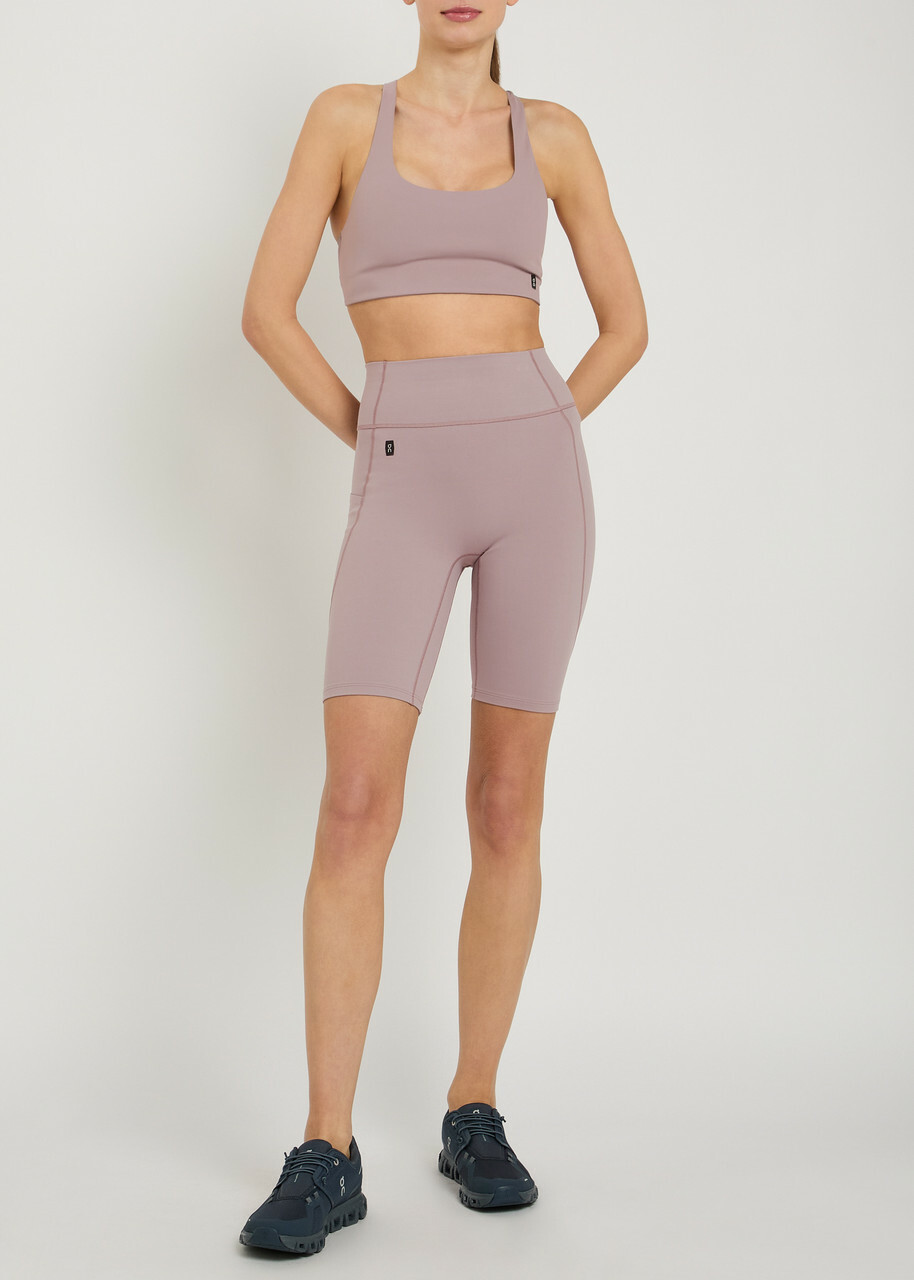 ON Studio Stretch-jersey bra top Light Pink
