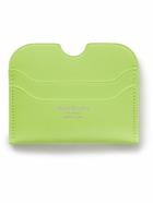 Acne Studios - Elmas Logo-Print Leather Cardholder