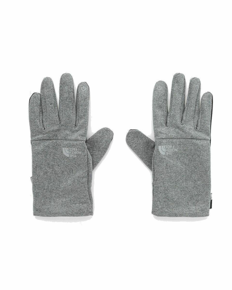 Photo: The North Face Etip Recycled Glove Grey - Mens - Gloves