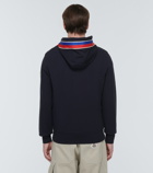 Moncler - Logo zip-up cotton hoodie
