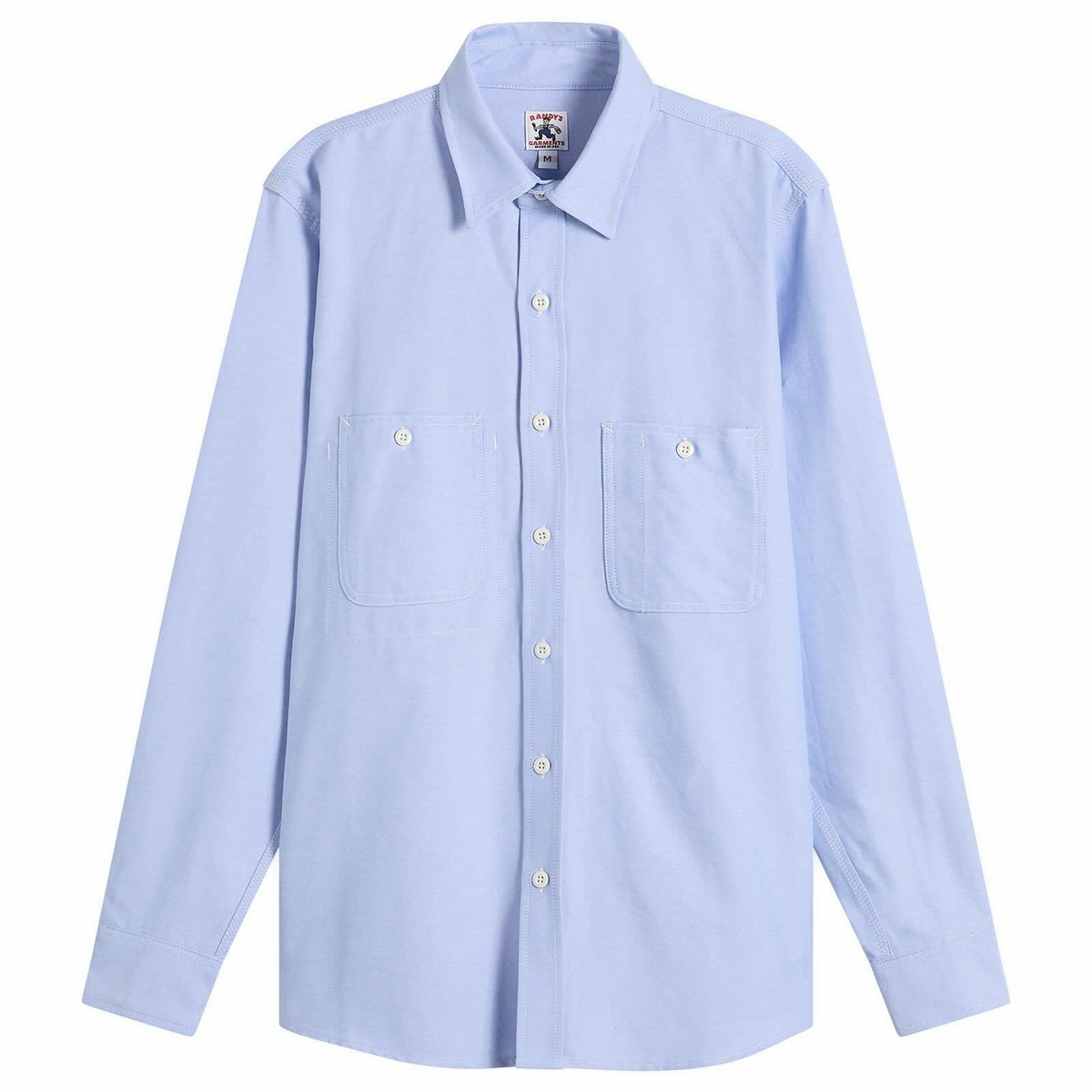Randy's Garments Men's Randy’s Garments INC. 3 Pocket Work Shirt in Blue Oxford