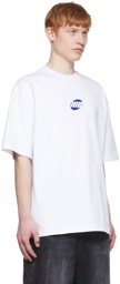 We11done White Cotton T-Shirt