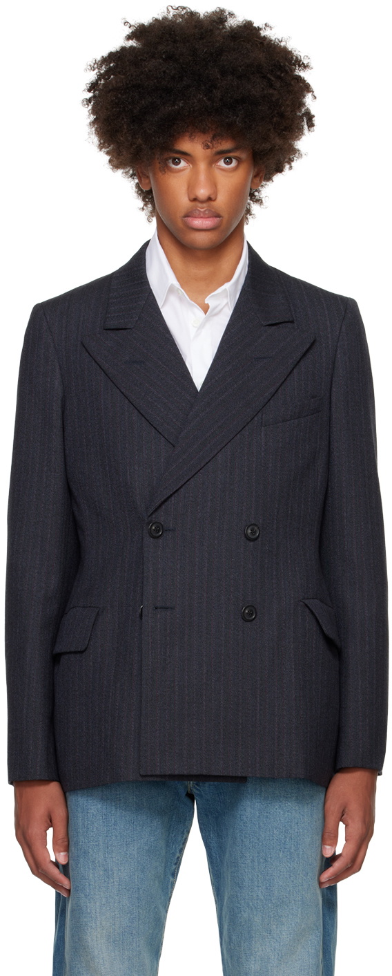 Maison Margiela ダークグレー ウールジャケット SALE｜Maison Margiela メゾンマルジェラ / ウール100% Vネック
