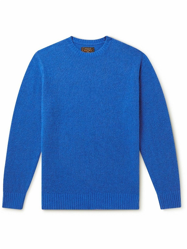 Photo: Beams Plus - Cashmere and Silk-Blend Sweater - Blue