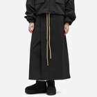 Fear of God ESSENTIALS Women's Bonded Nylon Wrap Skirt in Black
