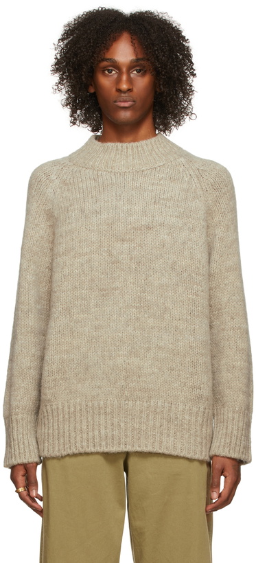 Photo: Maison Margiela Beige Corteccia Sweater