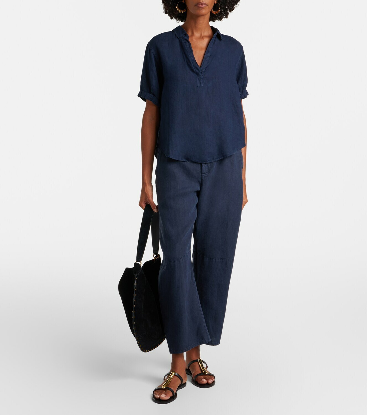 Velvet Vivica linen top