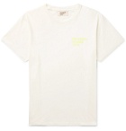 Pasadena Leisure Club - Logo-Print Cotton-Jersey T-Shirt - Neutrals