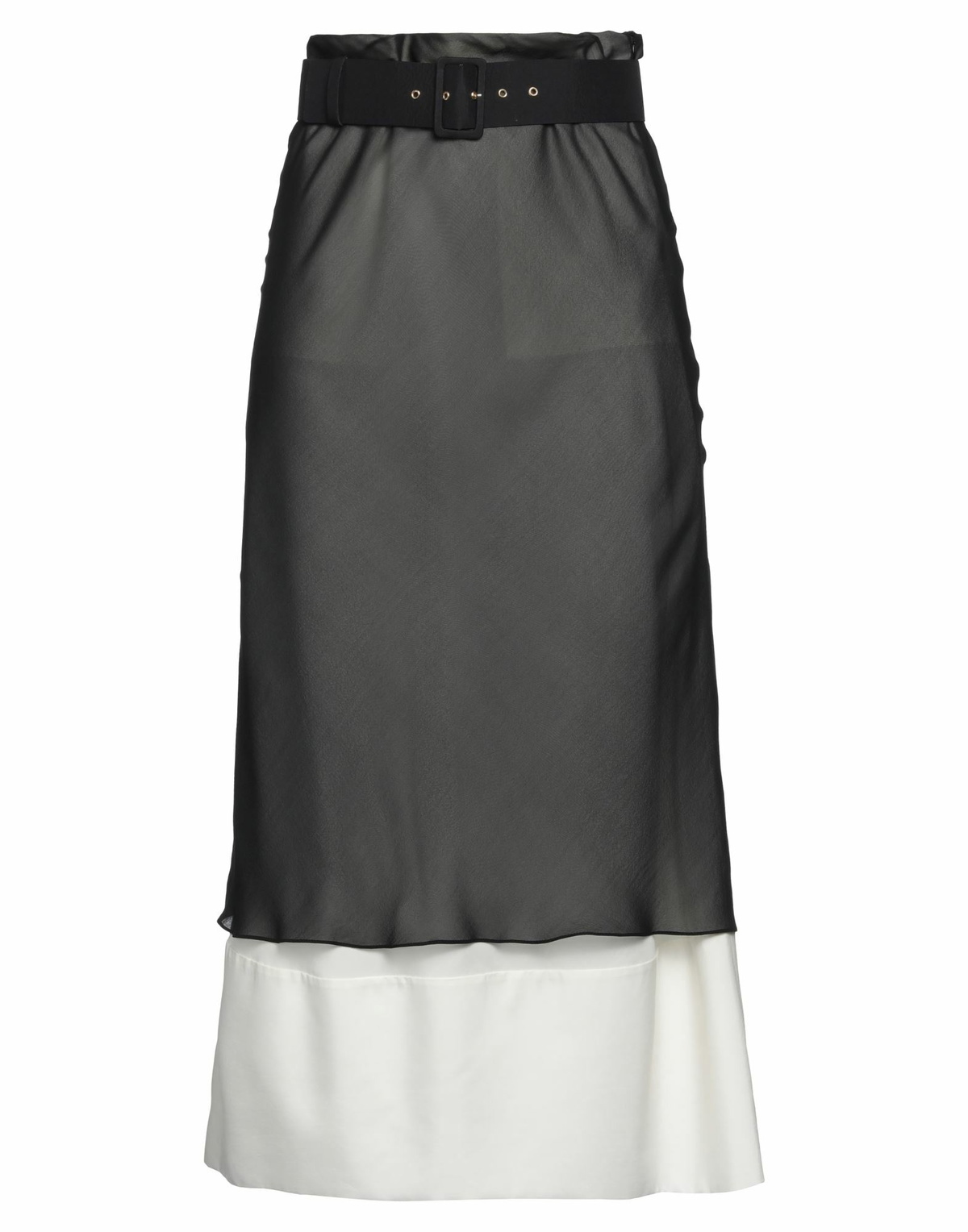 Quira Womens Maxi skirt in Black
