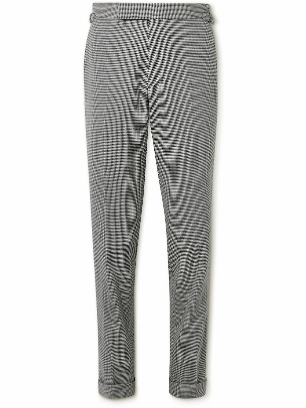 Photo: TOM FORD - O'Connor Slim-Fit Puppytooth Wool Suit Trousers - Black