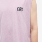 Over Over Men's Run The World Easy Tank in Purple