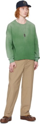 visvim Green Jumbo SB Sweatshirt