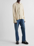 Our Legacy - Retreat Ribbed Cotton-Blend Shirt - Neutrals