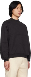 SUNNEI Black Cuts Sweatshirt