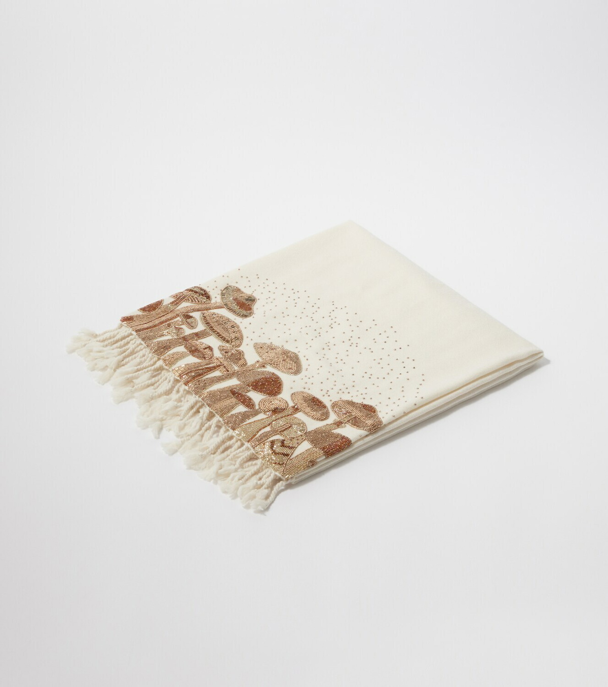 Jonathan Adler Muse beaded wool throw