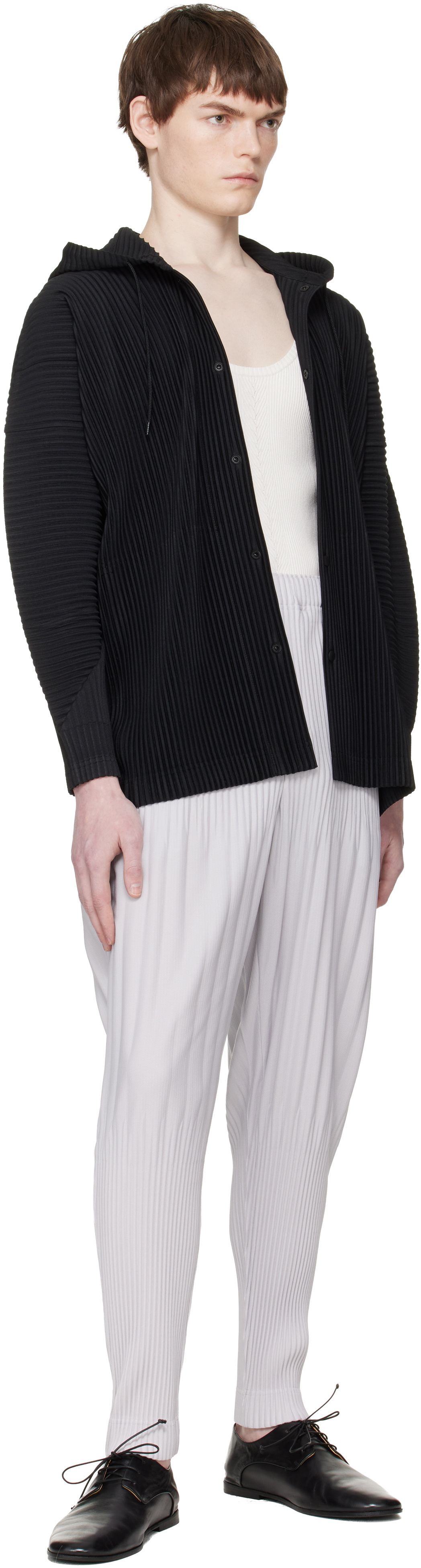 HOMME PLISSÉ ISSEY MIYAKE Black Monthly Colors February Hoodie